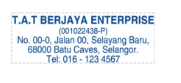 Rubber Only for Colop C30 17mm x 46mm