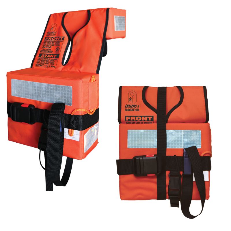 LALIZAS *LALIZAS 72214 Compact Folding Lifejacket SOLAS LSA Code 2016