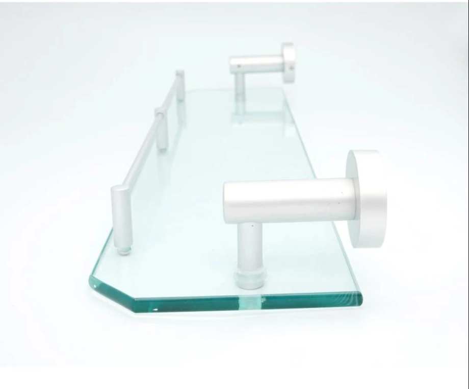 BALLEE 8051 ALUMINIUM 520MM GLASS SHELF