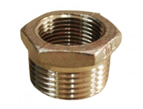 ATKC Stainless Steel Fittings Hexagon Bushing 3/4" x 1/2"
