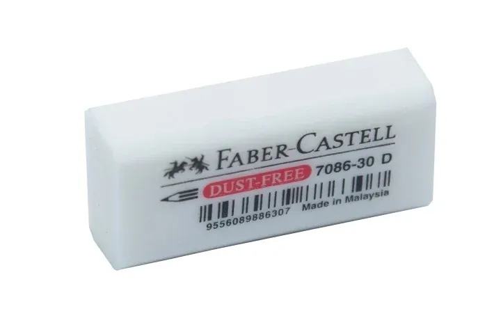 FABER CASTELL DUST FREE ERASER CELLO WRAP - 7086-30(FC187086)