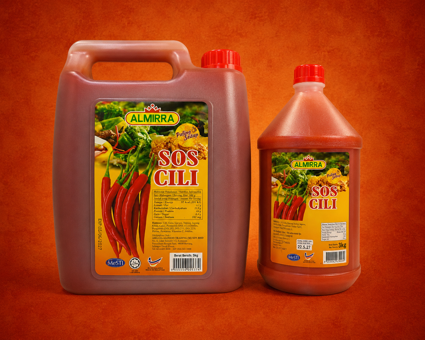 CHILI SAUSE ALMIRRA /SOS CILI ALMIRRA