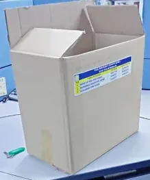 CARTON BOX / DOUBLE LAYER / SIZE: W8'inch x L15'inch x H13'inch