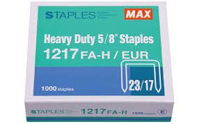 MAX STAPLES 23/17