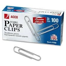cilp paperOEM Paper clip small/medium/jumbo (10 boxes)