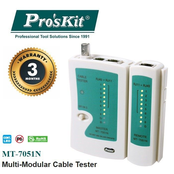 PROSKIT MT-7051N Multi-Modular Cable Tester