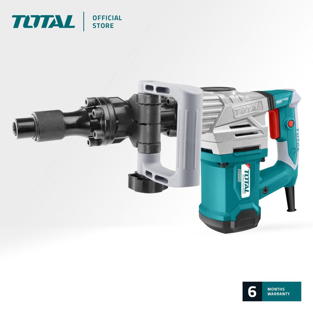 TOTAL TH213006 DEMOLITION BREAKER (PACKAGE COMES WITH 2 PCS CHISEL BITS / 1 PC OIL GREASE (40G))