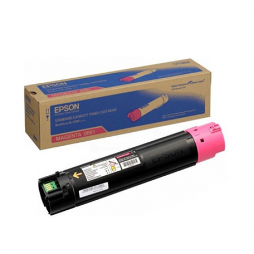 Genuine Malaysia Epson Warranty Epson - Epson C13S050661 Magenta Toner Cartridge