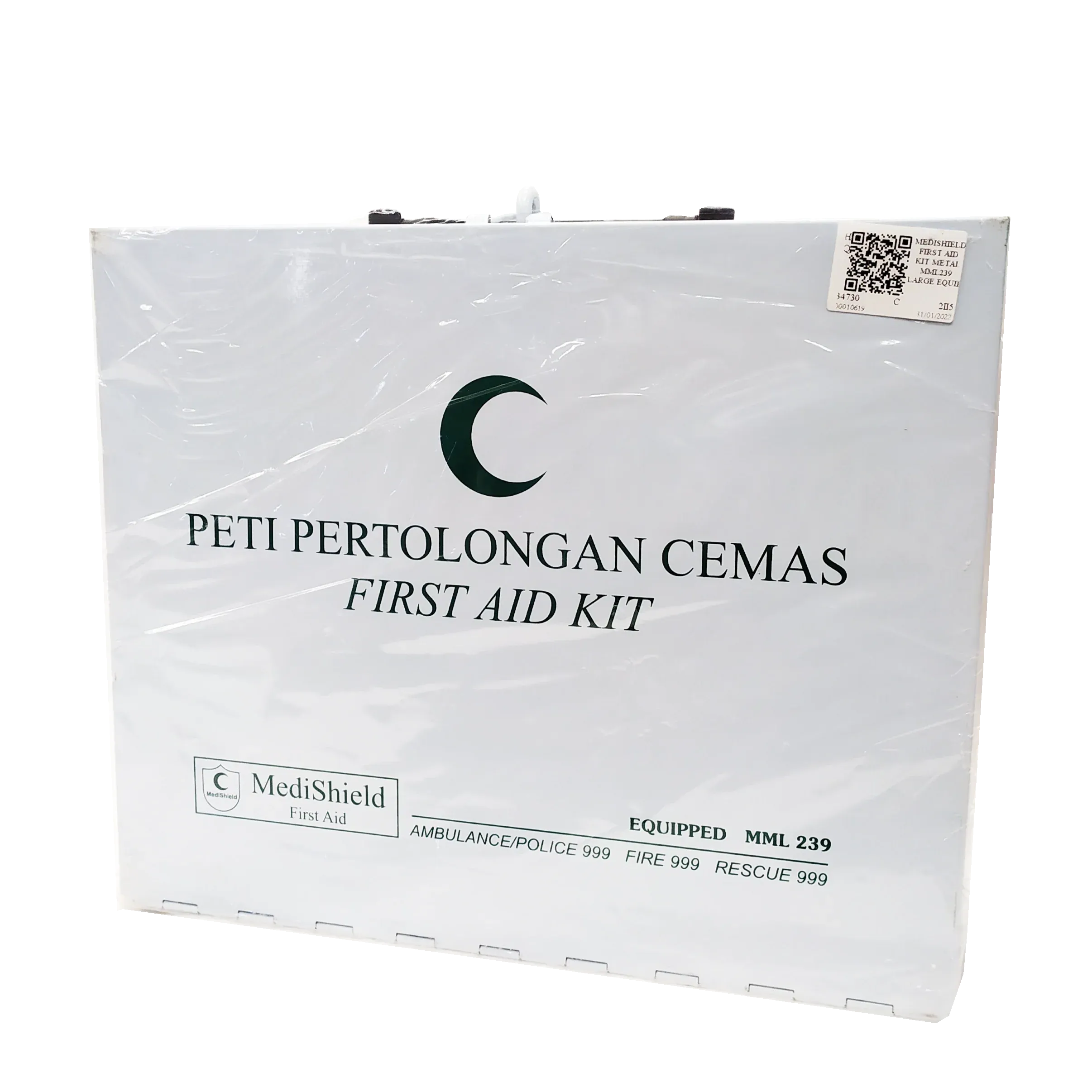 QP FIRST AID METAL BOX MML239 280 X 90 X 230M