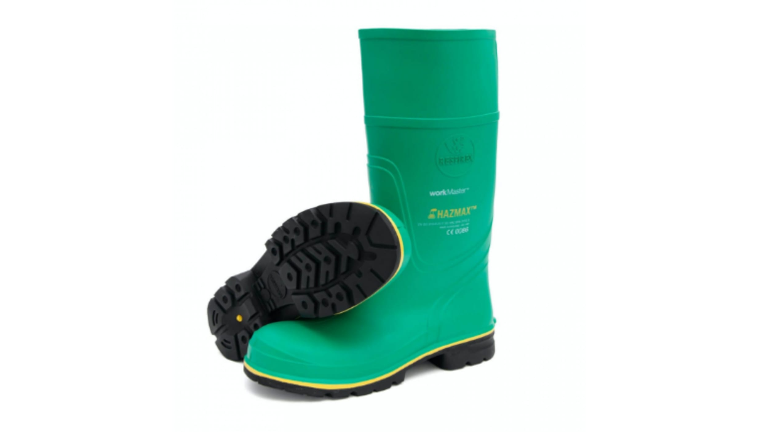 WORK MASTER Goliath Hazmax Green ESD Safe Steel Toe Capped Unisex Safety Boot