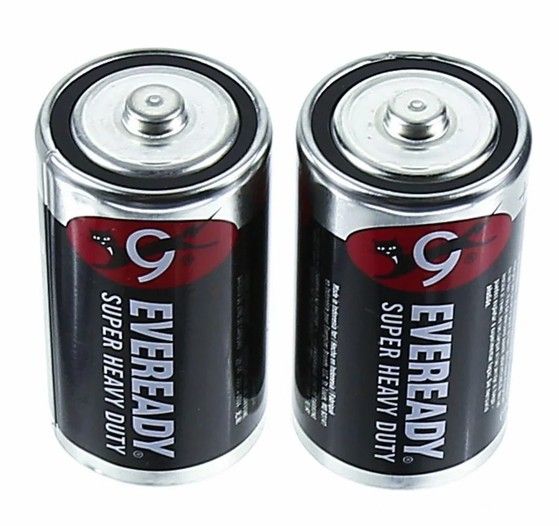 Eveready Super Heavy Duty Batteries D (2 Pcs) 1250BP2P