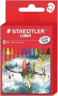 Staedtler Luna Wax Crayons 24 Colours