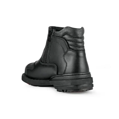 Black Hammer Mid-cut Double Zip - Black