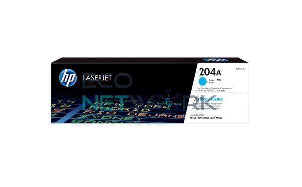 HP 204A LaserJet Toner (JetIntelligence) Cyan CF511A