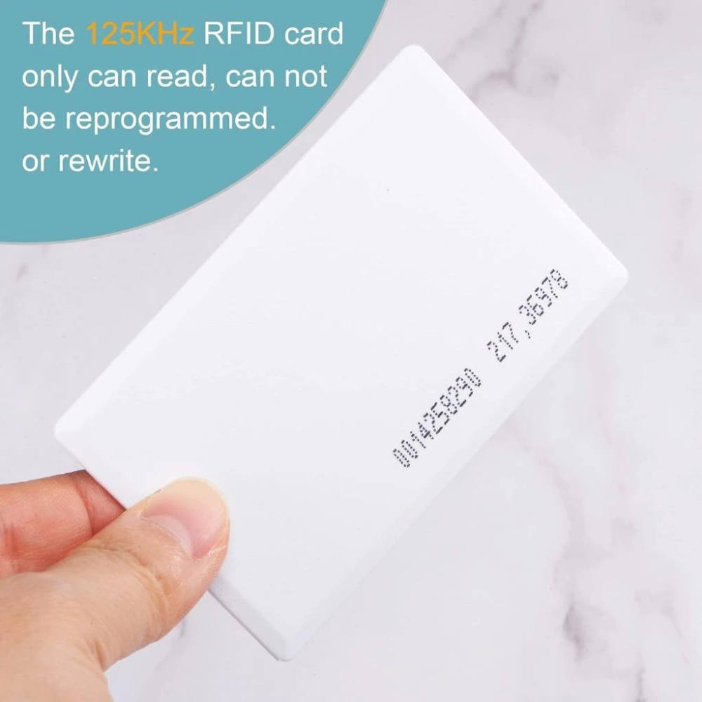 OEM ID Card 125Khz RFID Proximity Card TK4100, EM4200, EM4100 Door Access Card