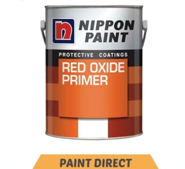 NIPPON RED OXIDE PAINT PRIMER+METAL) ANTI RUSHES ONLY KLANG VALLEY ONLY
