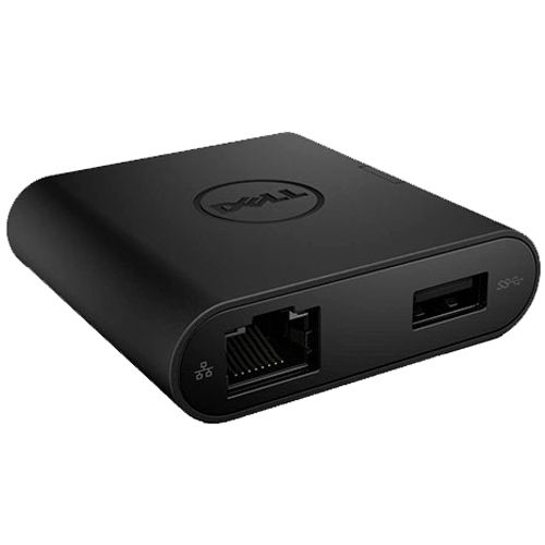 Dell Adapter Converter USB-Type C to HDMI/VGA/Ethernet/USB 3.0 DA200 4 in 1 Original
