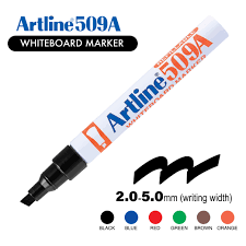 WHITEBOARD MARKER ARTLINE RED 509A 12PCS/BOX