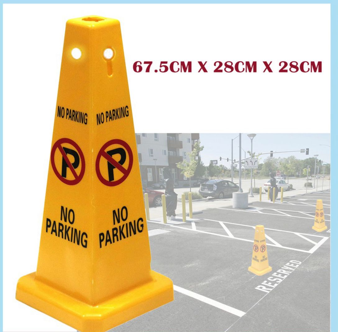 No Parking Safety Caution Warning Cone