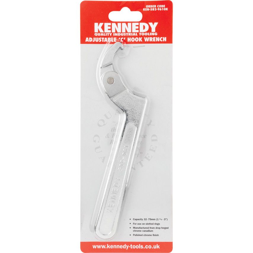 *Kennedy 1.1/4-3" ADJUSTABLE 'C' HOOKWRENCH - KEN5829610K