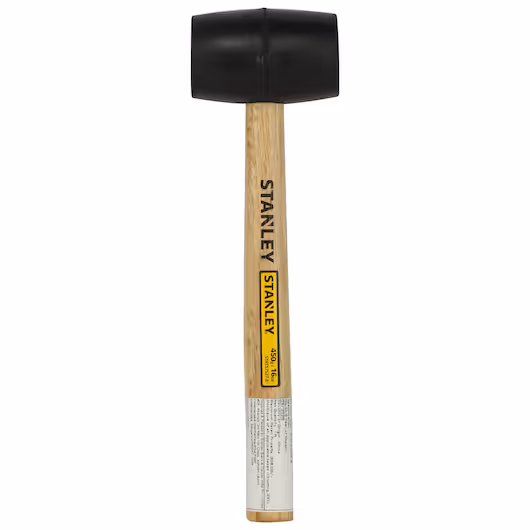 Stanley RUBBER MALLET, RUBBER, 16OZ