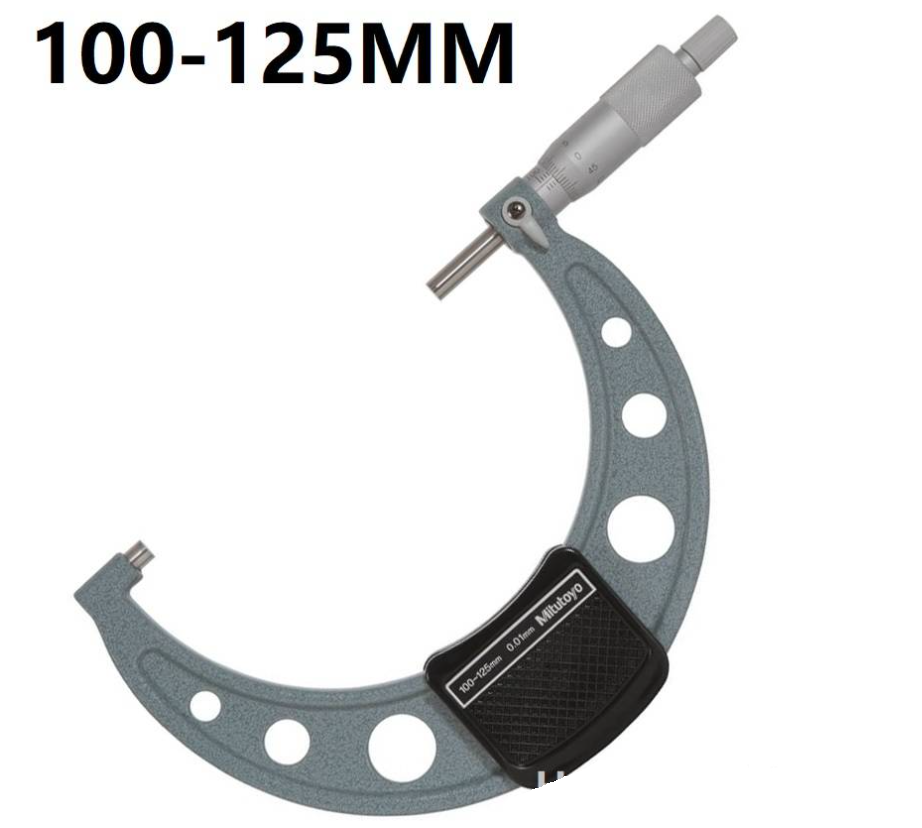 MITUTOYO OUTSIDE MICROMETER 100MM-125MM 103-141-10 MADE IN JAPAN