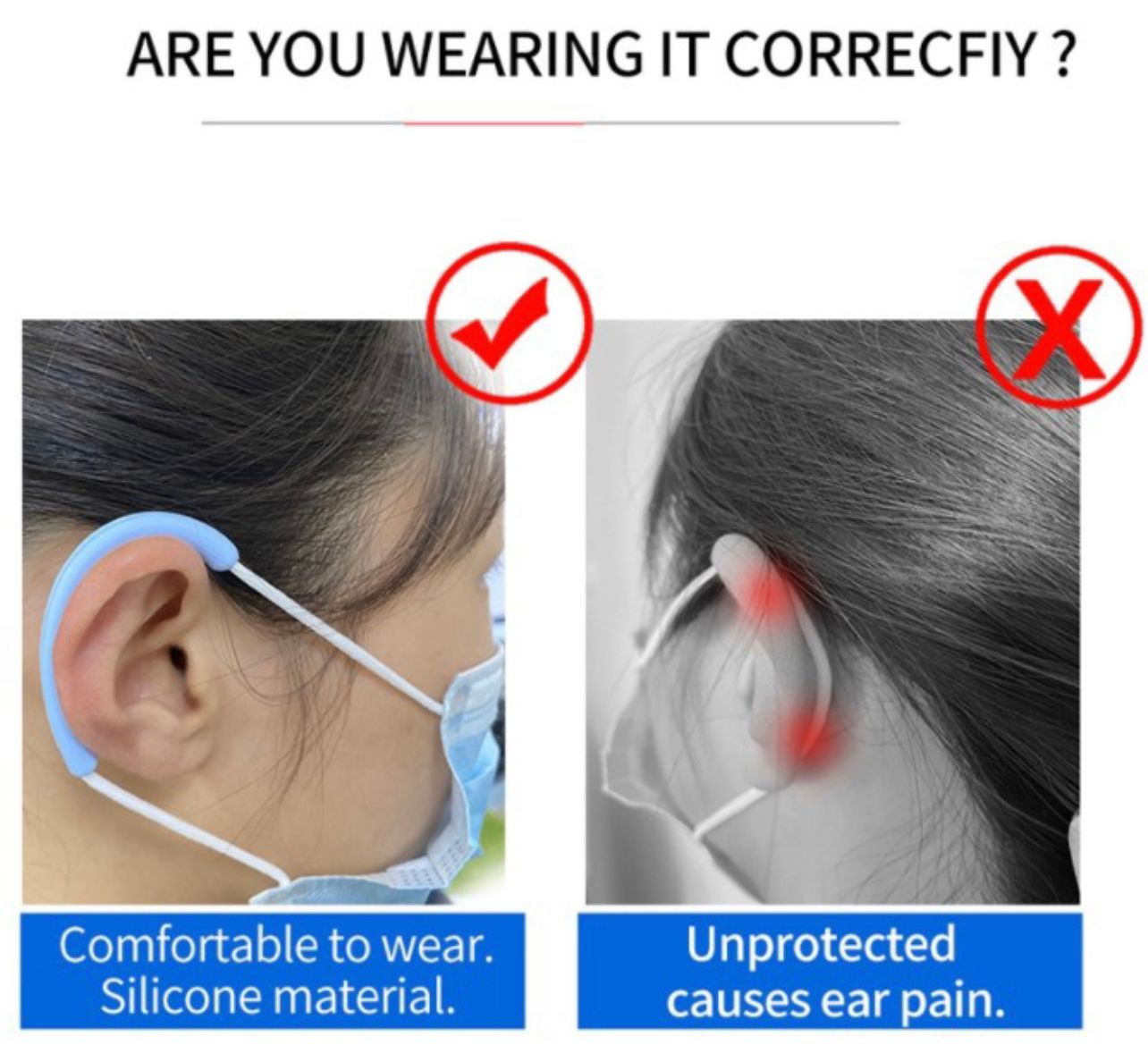 NA Face Mask Ear Protection