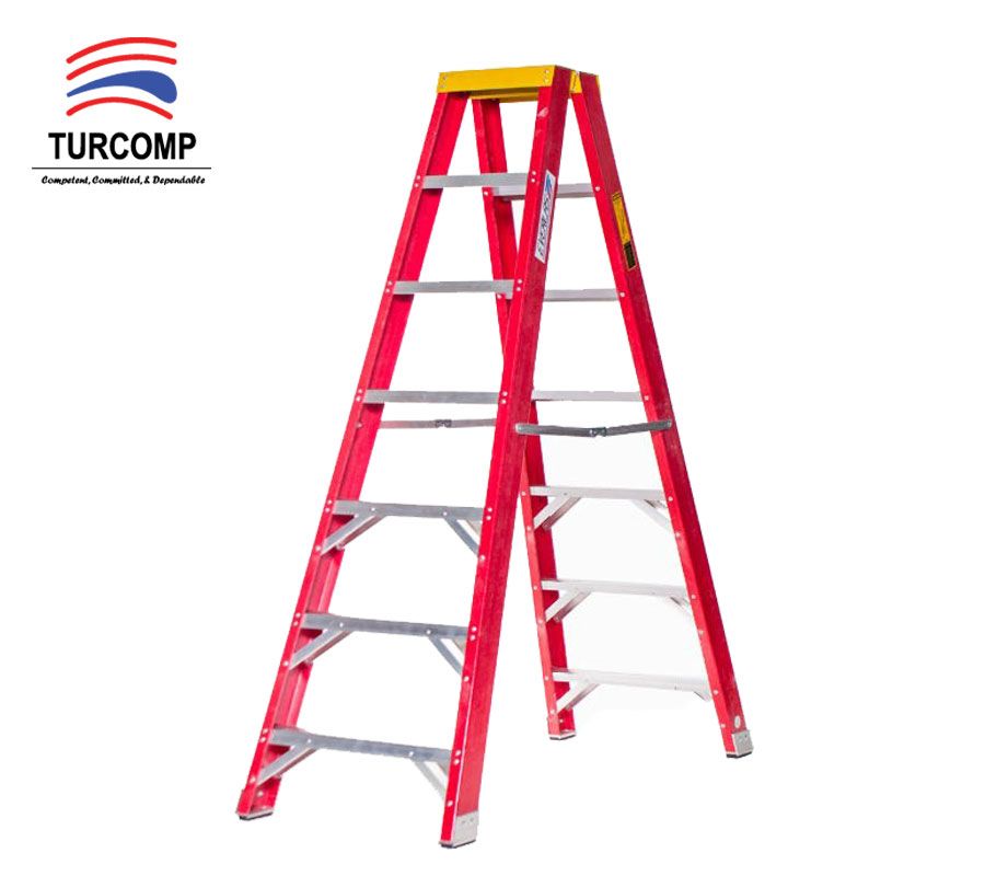 EVERLAS YFGDS08 LADDER FIBRE GLASS DOUBLE SIDED (8 Steps)