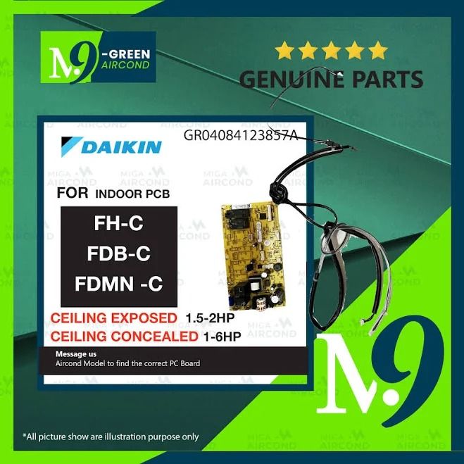 Pcb board ceiling exposed daikin (FH50BV1L) (5hp) (R22)