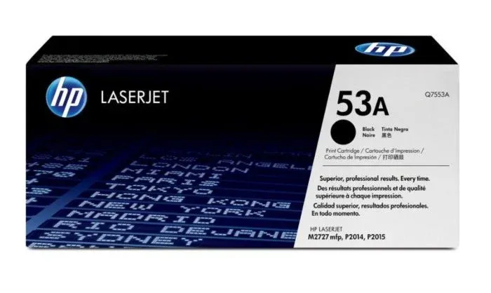 HP Q7553A LaserJet Toner Cartridge (HP 53A) Black Colour