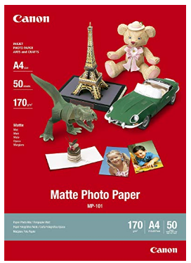 CANON Matte Photo Paper (170g/m2) MP-101 A4 (50 sheets)