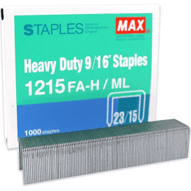 MAX STAPLES 1215