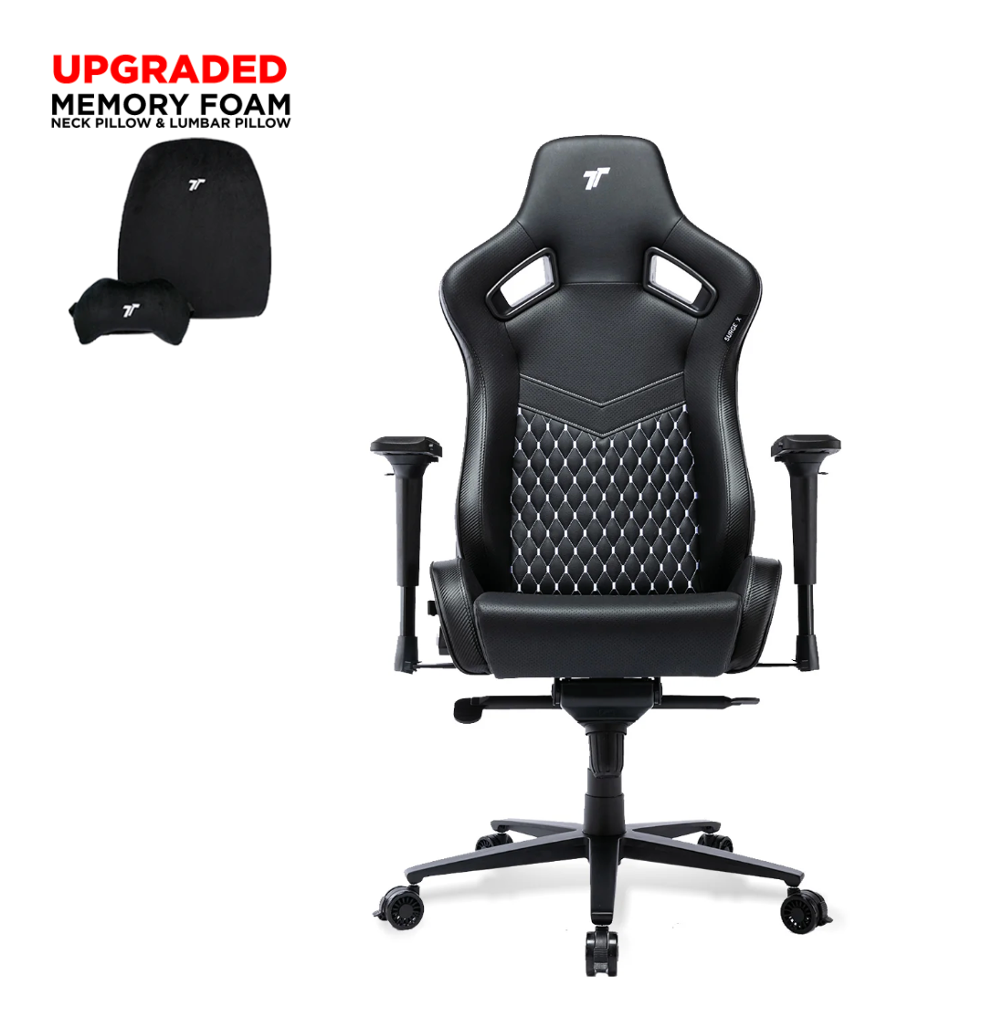 TTRacing Surge X Gaming Chair - Black