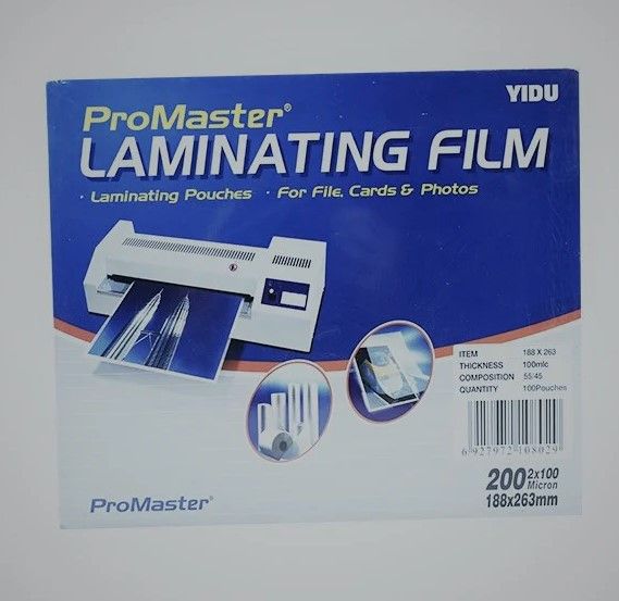 PROMASTER B5 LAMINATING FILM (100 MICRON) 100'S