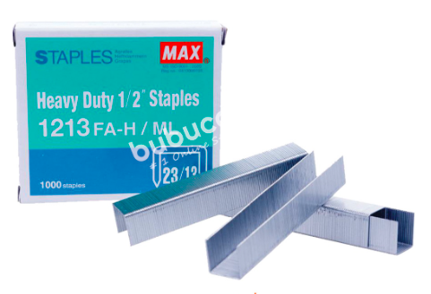 MAX Heavy Duty 1/2" Staples 1213 FAH