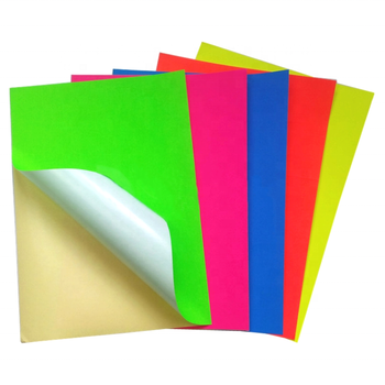 A4 STICKER LABEL 20'S (WHITE) (COLOR) /Okada /Sticker Label /Label /A4 Size Sticker label /Okada Sticker Label Colour