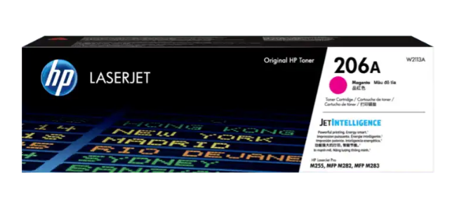 Genuine Malaysia HP Warranty - INK HP TONER W2113A/206A (MAGENTA)