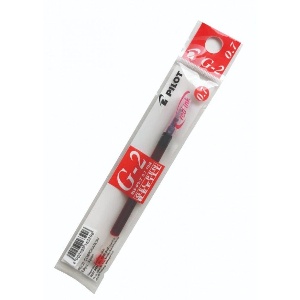Pilot G2 Refill 0.7mm 1 pc Red Ink Refill