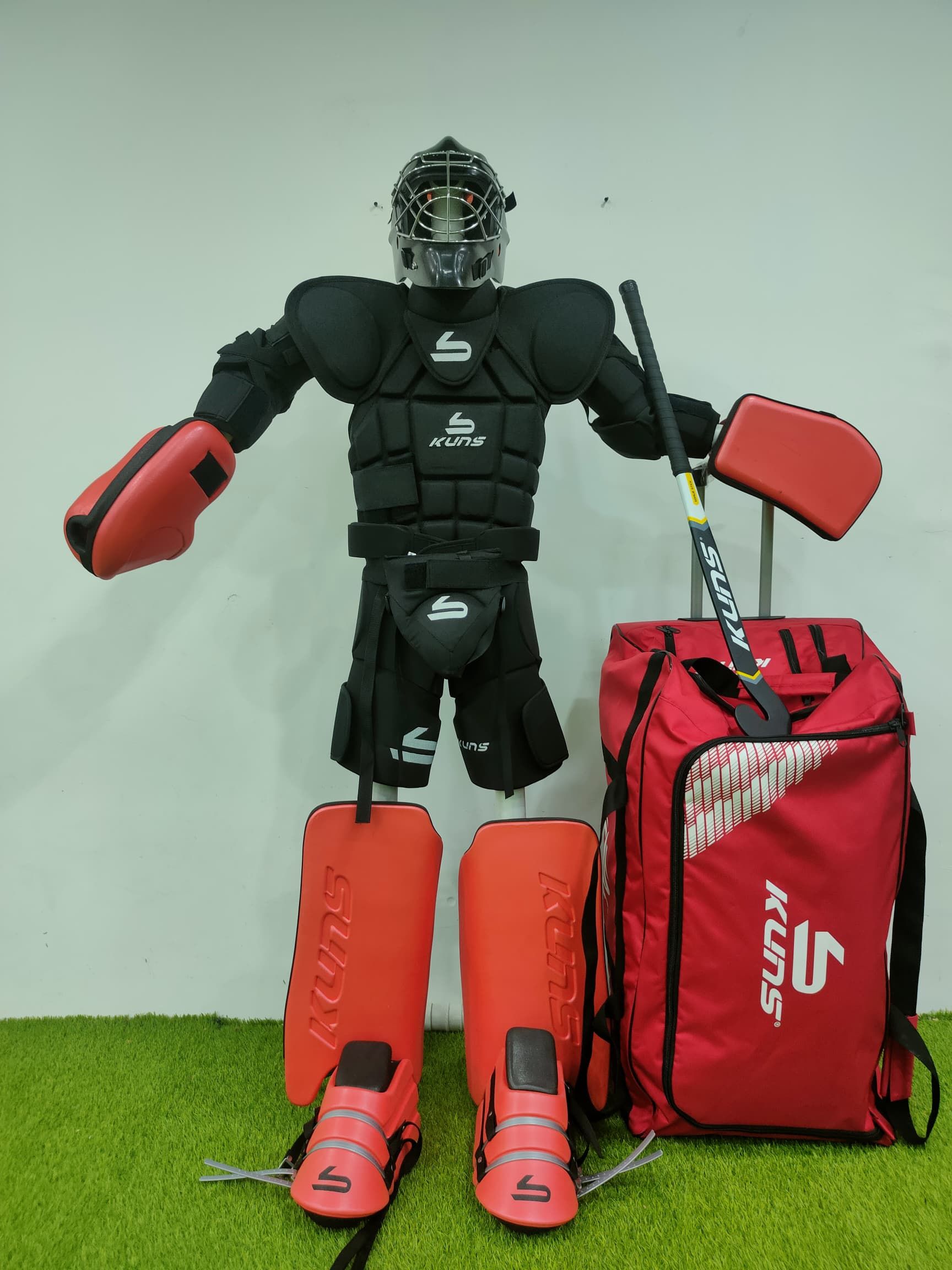 Hockey goalkeeper set