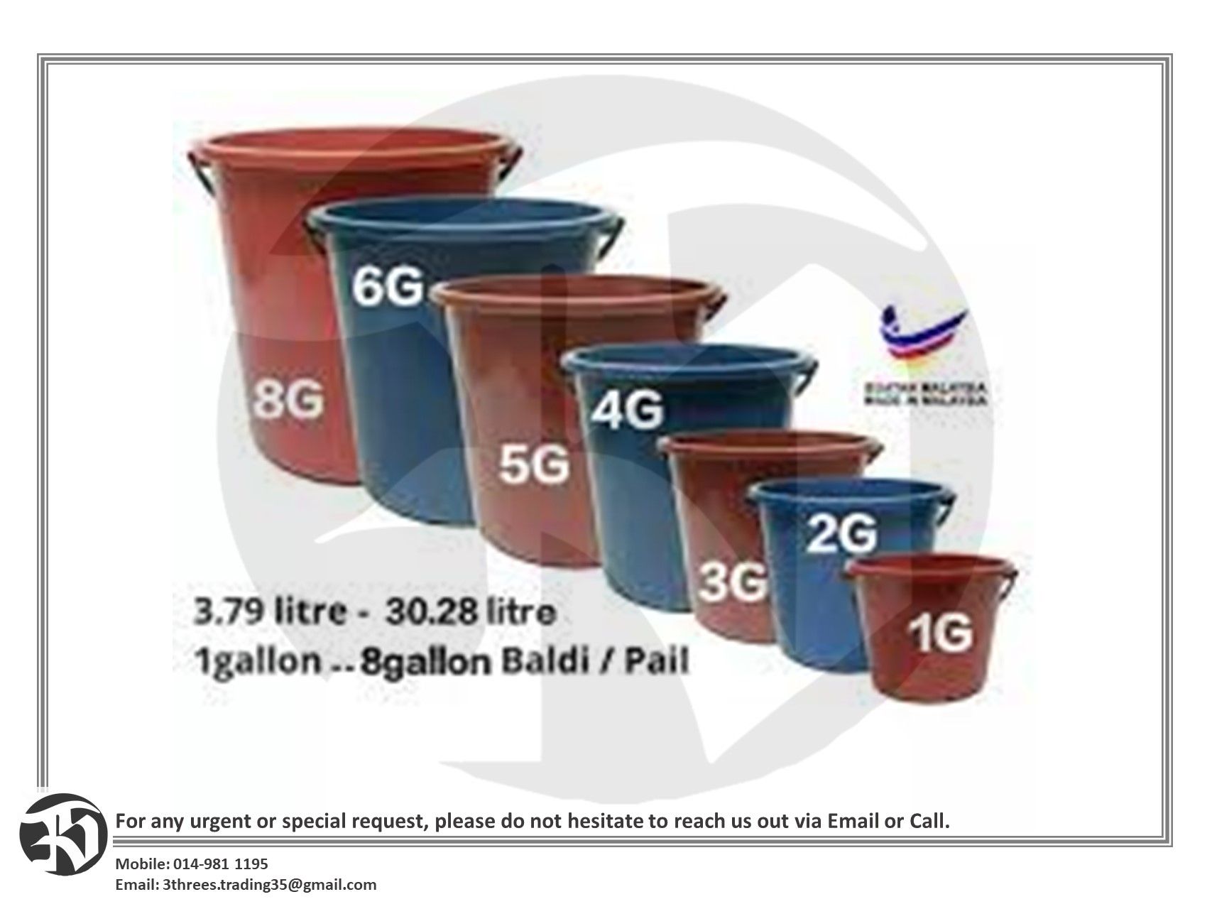 BALDI TONG (PAIL)