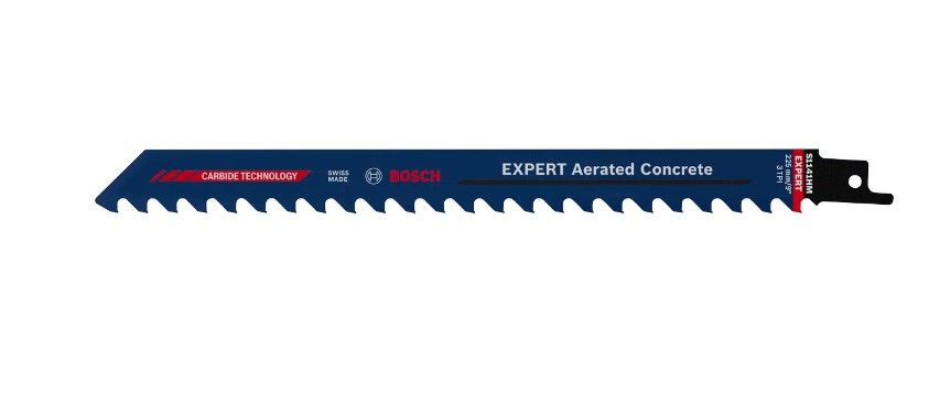 BOSCH EXPERT ‘AERATED CONCRETE’ S 1141 HM RECIPROCATING SAW BLADE 1-PC (2608900408)