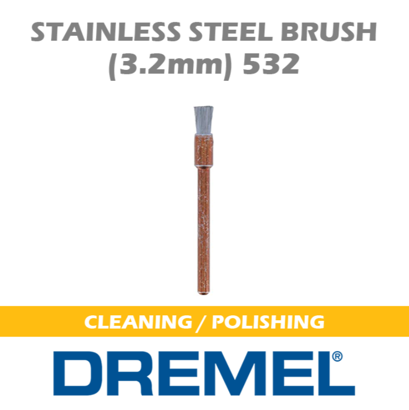 DREMEL STAINLESS STEEL BRUSH 532