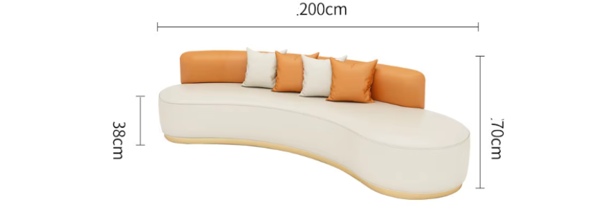 Office Special-shaped Sofa Combination Simple Modern