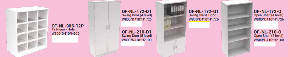 OFIS SN SERIES PIGEON HOLE _WHITE COLOUR