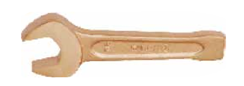 Temo 56mm Safety Open Ended Slogging Wrench - Be-Cu