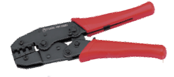 Temo 200mm AWG/DIN Heavy Duty Ratchet Crimping Pliers - AWG 6-22 & DIN0.5-16mm虏