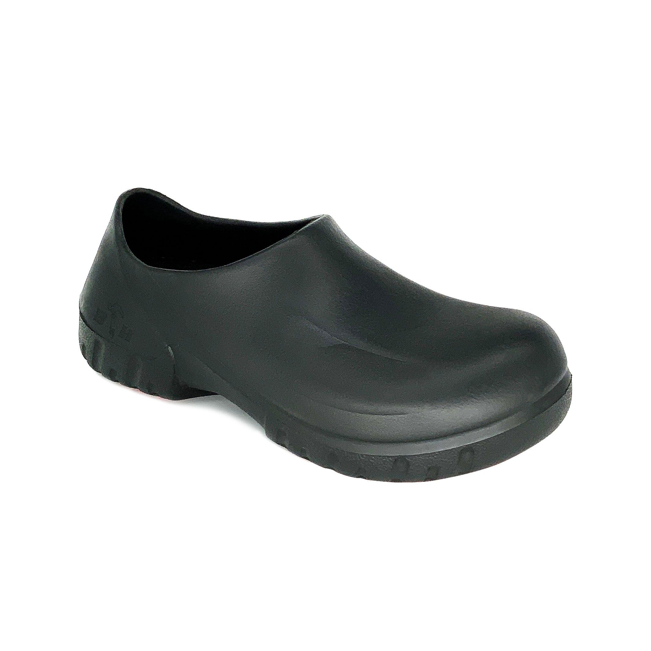 Black Hammer Safety Clogs Slip Ons - Black