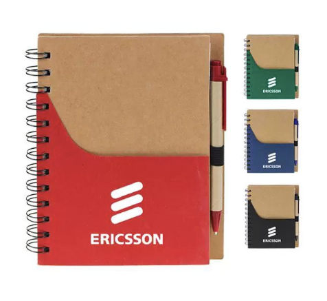 CH CORPORATE GIFT & SOUVENIRS : NOTE BOOK WITH PEN WITH COMPANY LOGO / MODEL CODE: CH0703074