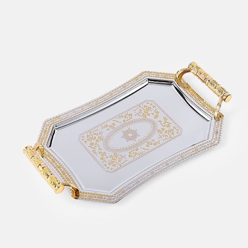 QP Dulang Hadiah Gold Silver L(43.5*30cm)