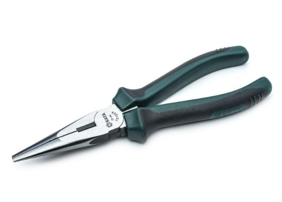 Sata 6” LONG NOSE PLIERS W/SERRATED JAW